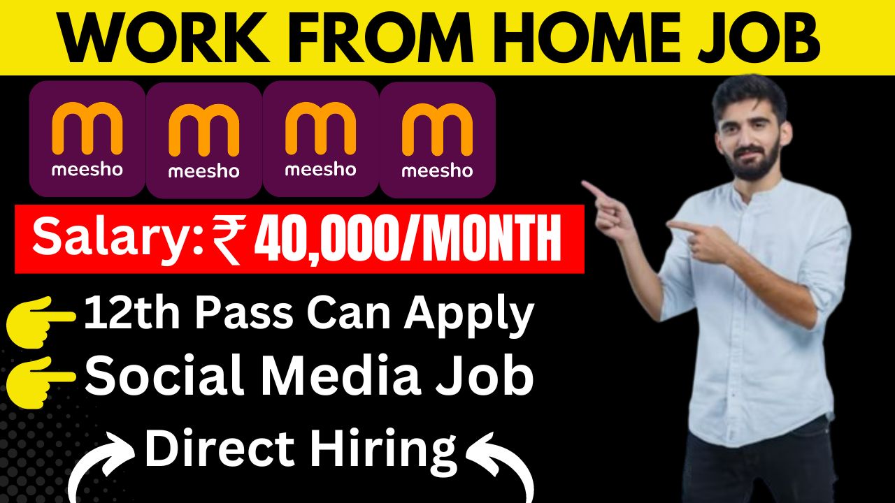 meesho work from home
