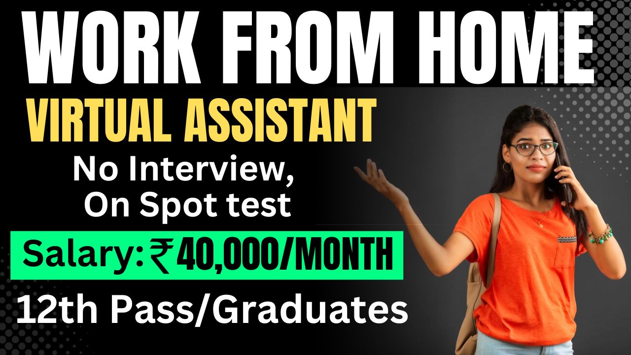 virtual assistant work from home job